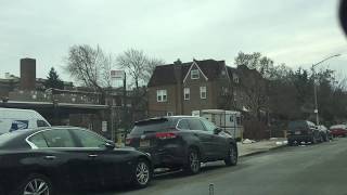 Driving by Jackson Heights in QueensNew York [upl. by Anglim]