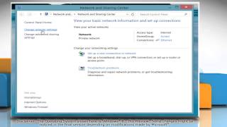 How to Renew IP address in Windows® 81 [upl. by Leighland]