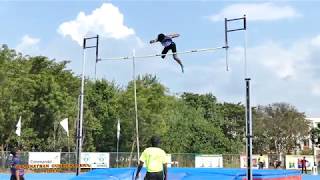 BOYS U20 POLE VAULT FINAL 33rd National Junior Athletics Championships 2017 [upl. by Carri]