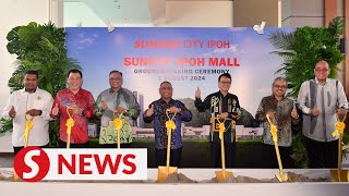 Sunway breaks ground for RM1bil largest mall in Perak [upl. by Doherty]