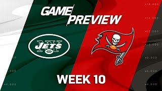 New York Jets vs Tampa Bay Buccaneers  NFL Week 10 Game Preview [upl. by Hillel904]