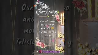 🎂 Deseos de Cumpleaños Especiales 🌟  Felicitaciones en tu Día [upl. by Melita]