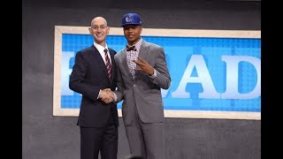 Markelle Fultz Drafted 1st Overall By Philadelphia 76ers In 2017 NBA Draft [upl. by Jak302]