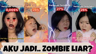 AKU JADI ZOMBIE LIAR😰 CERITA PENDEK PIYAN 2024 [upl. by Venator]