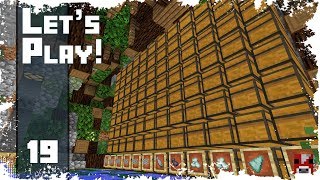 Minecraft Timelapse  SURVIVAL LETS PLAY  Ep 19  MOAR STORAGE WORLD DOWNLOAD [upl. by Halla]