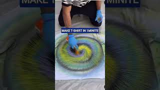 HOW TO MAKE TSHIRT IN 1MINUTE foryou shorts art creative amaizing shirts graphicsdesign how [upl. by Amsirahc]