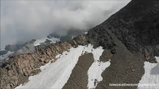 Schreckhorn  Gesamte Normalroute SWGrat mit Drohne gefilmt [upl. by Eusadnilem997]