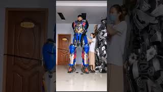 Torang pasukan damai batudaa versi robot Transformers Optimus prime [upl. by Blackington]