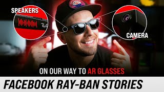 Unboxing RayBan Stories Smart Glasses  A Future To AR Glasses [upl. by Fletch]