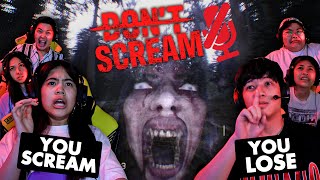 DONT SCREAM Challenge You Scream You Lose  Ranz and Niana [upl. by Aidnic206]