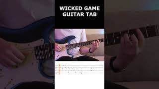 Wicked Game  Guitar Lesson with TAB  Chris Isaak [upl. by Balough]