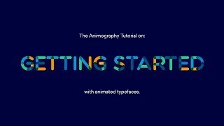 Animography Tutorial Getting Started [upl. by Ativahs547]