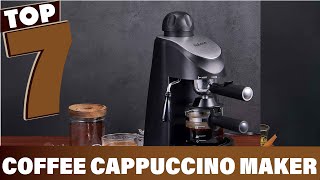 7 Best Coffee Cappuccino Makers for Quick Cappuccino [upl. by Romine974]