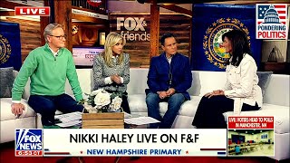 Nikki Haley TORCHES Fox News Hosts TO THEIR FACES on LIVE TV [upl. by Ailem]