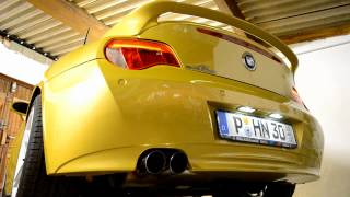 BMW Z4 CoupÃ© Bastuck Abgasanlage [upl. by Rann]