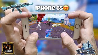 Handcam iPhone 6s Gameplay SOLOVSSQUAD🔥 [upl. by Annie]