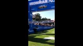 2012 IRONMAN 703 Florida  Lance Armstrong Finish [upl. by Leirda]