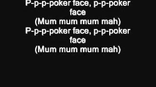 Lady Gaga POKER FACE Lyrics [upl. by Myca87]