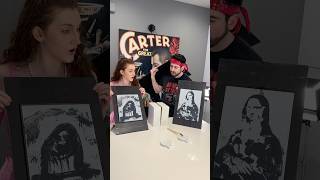 Mona Lisa Challenge ​⁠EmilyFitzGeraldYT  magic Magician Challenge Prank ￼ [upl. by Blainey431]