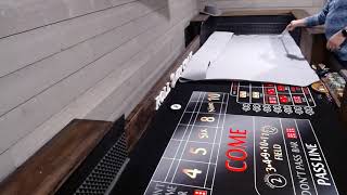 Testing Underlayment Craps Table Underlayment [upl. by Aisile]