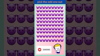 Pick the odd one out quiz shorts emojiquiz viralvideo [upl. by Meihar]