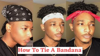 How To Style A Bandana The Cool Way [upl. by Shank867]