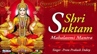 Shri Suktam  Powerful Laxmi Maa Mantra  Laxmi Suktam With Sanskrit Lyrics Prem Parkash Dubey [upl. by Gusty]