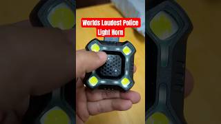 Worlds Loudest Police Light Horn for Bicycle shorts bicycleaccessories review [upl. by Gosney]