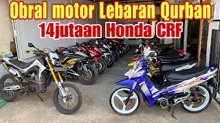 BISA SEMURAH INI⁉️ HONDA CRF150L HARGA 14JUTAAAN [upl. by Mattias]