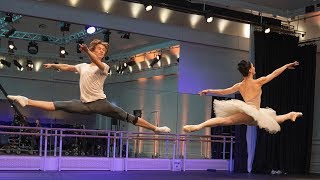 The Royal Ballet rehearse La Bayadère – World Ballet Day 2018 Takada Osipova Muntagirov [upl. by Blunt]