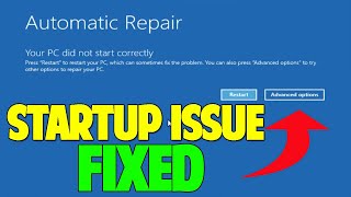 How to Fix Automatic Repair Loop and Startup Repair in Windows 10  5 WAYS [upl. by Ahseyn813]