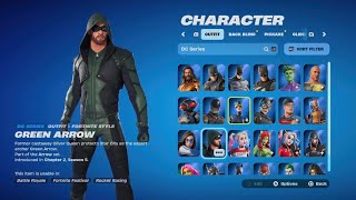 Fortnite DC Series Outfit amp Cosmetics Showcase I Believe we will get more [upl. by Notxam61]