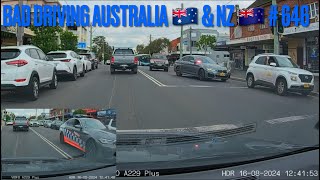 BAD DRIVING AUSTRALIA amp NZ  646On Camera [upl. by Ahtimat]