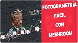 Tutorial FOTOGRAMETRÍA gratis y sencilla con MESHROOM [upl. by Mcspadden]