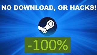 How to Get Steam Games for FREE CRAZY TRICK 99 LEGIT  2023 [upl. by Klapp542]