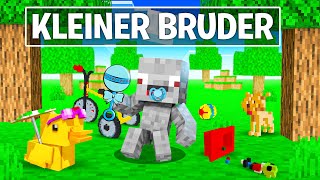 ALPHASTEIN bekommt einen KLEINEN BRUDER in Minecraft [upl. by Aihsirt794]