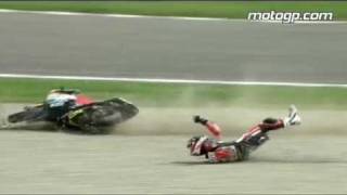 MotoGP Video Action  Mugello 2008 [upl. by Acnairb]