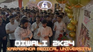 Diwali Celebration 2024  Karaganda medical university  mbbs abroad  Kazakhstan [upl. by Haines]