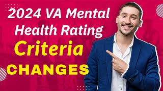 2024 VA Disability Updates What’s Changing for Mental Health Ratings [upl. by Baker]