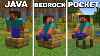 Java vs Bedrock vs Pocket [upl. by Lurline]