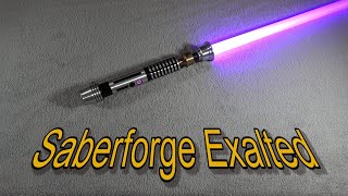 Saberforge Exalted lightsaber review HD [upl. by Werna]