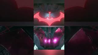 HELLBAT and BATMAN BEYOND Suit Up Scene in Arkham Knight [upl. by Ecal532]