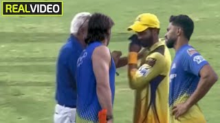 Ravindra Jadeja started crying in front of MS Dhoni when CSK announced Rituraj Gaikwad as Captain [upl. by Eatnoj102]