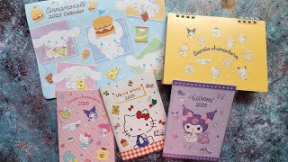 Sanrio 2025 desk wall calendar and handbooks [upl. by Guillemette]