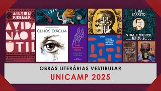 Obras literárias Unicamp 2025 [upl. by Divadnahtanoj3]