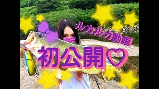 タンケットＪ投げたら私でもデカバス釣れ過ぎた【ルカルカ初動画】 [upl. by Laflam]