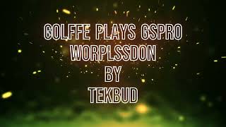 Golffe plays Worplesdon By TEKBUD with Mevo  amp GSPro software [upl. by Leeban]