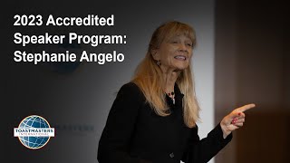 2023 Accredited Speaker Program Stephanie Angelo [upl. by Adner]