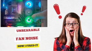 Unbearable Lian Li AIO Fan Noise How I Fixed It [upl. by Dranreb]