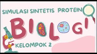 SIMULASI SINTESIS PROTEIN KELOMPOK 2 BIOLOGI [upl. by Henryk]